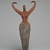  <em>Female Figure</em>, ca. 3500–3400 B.C.E. Clay, pigment, 11 1/2 x 5 1/2 x 2 1/4 in. (29.2 x 14 x 5.7 cm). Brooklyn Museum, Charles Edwin Wilbour Fund, 07.447.505. Creative Commons-BY (Photo: Brooklyn Museum, 07.447.505_front_SL3.jpg)