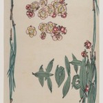 Bamboo Leaves, Pine Needles, and Plum Blossoms, from the series Comparison of Flowers