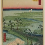 Moto-Hachiman Shrine, Sumamura, No. 29 in One Hundred Famous Views of Edo