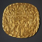 Plaque with Crocodile Deity