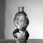 Bottle, Bust of Henry Ward Beecher