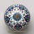  <em>Spherical Hanging Ornament</em>, 1575–1585. Ceramic; fritware, painted in black, cobalt blue, green, and red on a white slip ground under a transparent glaze, 12 3/4 × 11 3/4 × 11 1/4 in. (32.4 × 29.8 × 28.6 cm). Brooklyn Museum, Gift of Mr. and Mrs. Frederic B. Pratt, 43.24.8. Creative Commons-BY (Photo: Brooklyn Museum, 43.24.8_view2_PS9.jpg)