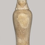 Canopic Jar and Cover of Tjuli