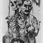 The Artist and Death II (Der Künstler und der Tod II)