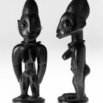 Female twin figure (Ère Ìbejì)