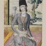 Seated Qajar Prince