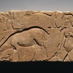 Relief Representation of Goatherd with Goat and Trees