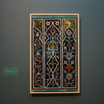 Panel of 16 Tiles from the Shrine of Zayn al-Mulk